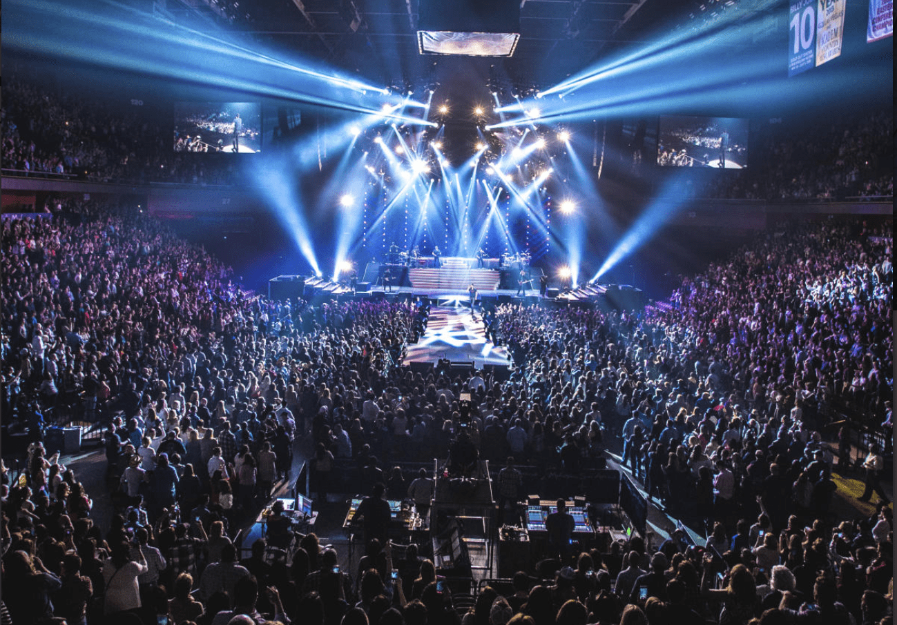 Mohegan Sun Arena in connecticut