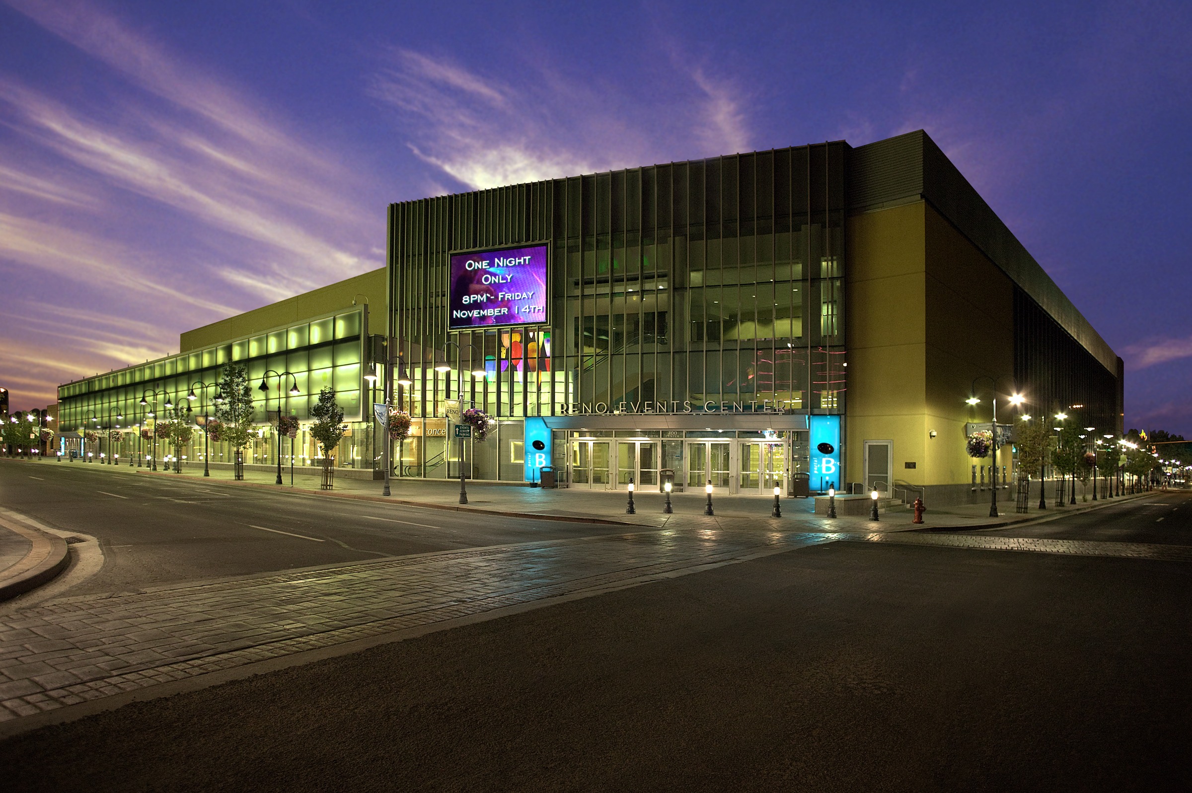 REC Reno Events Center exterior