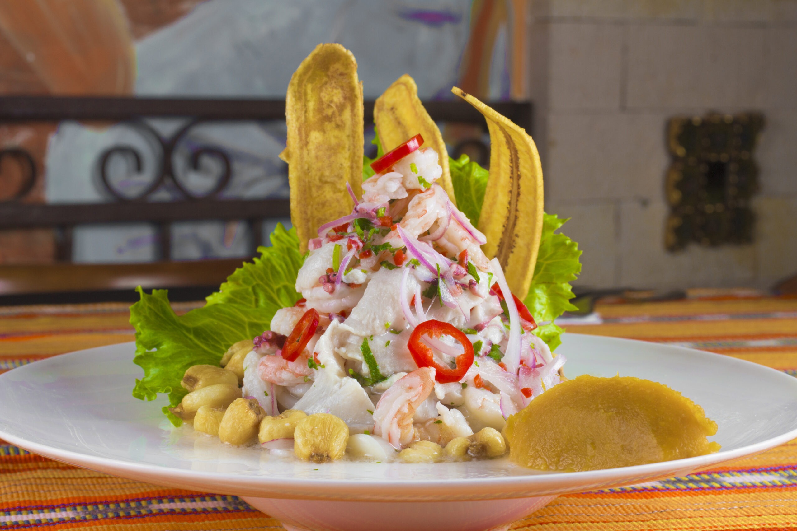 Peruvian ceviche