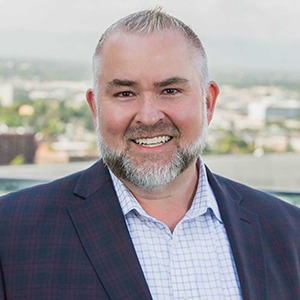 Headshot of Jason Lusk, vice president, sales at Atlanta Convention and Visitors Bureau