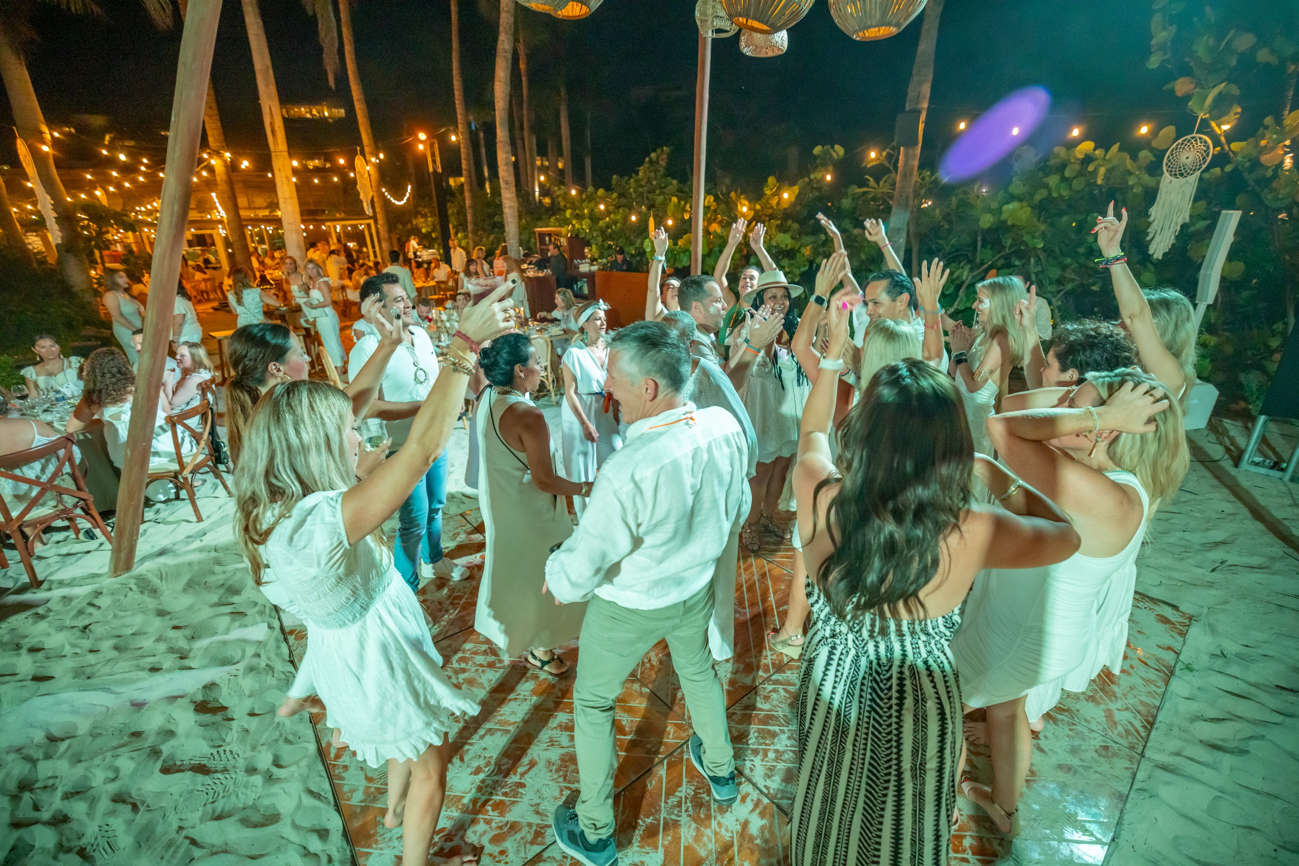 people dancing in outdoor space at at DMC Connection