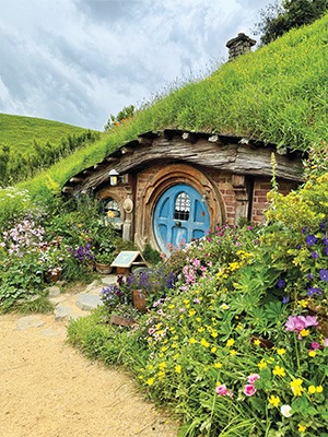 Hobbiton Movie Set in Matamata, New Zealand