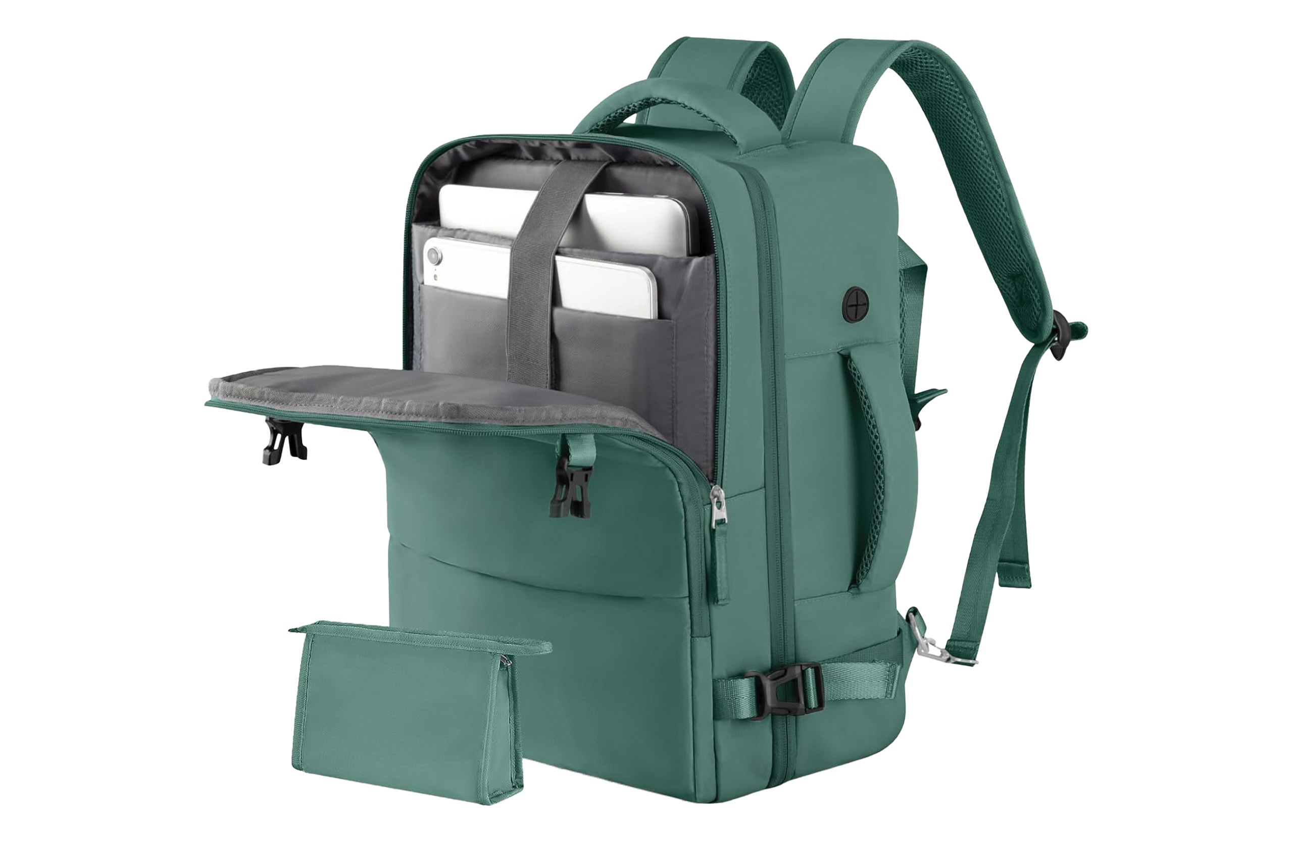 green backpack