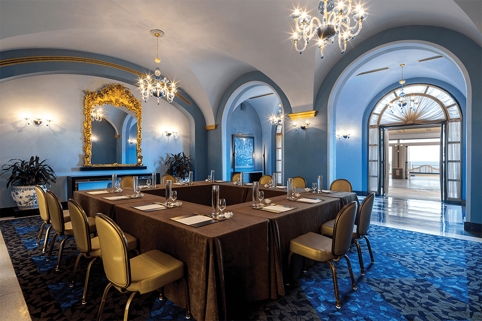 meeting room at Condado Vanderbilt Hotel