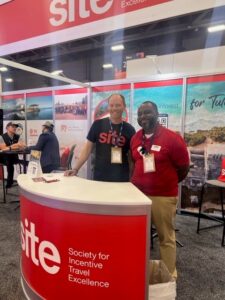 SITE Global Booth at IMEX