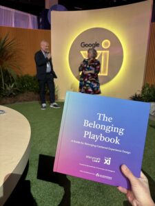 holding 'the belonging playbook'