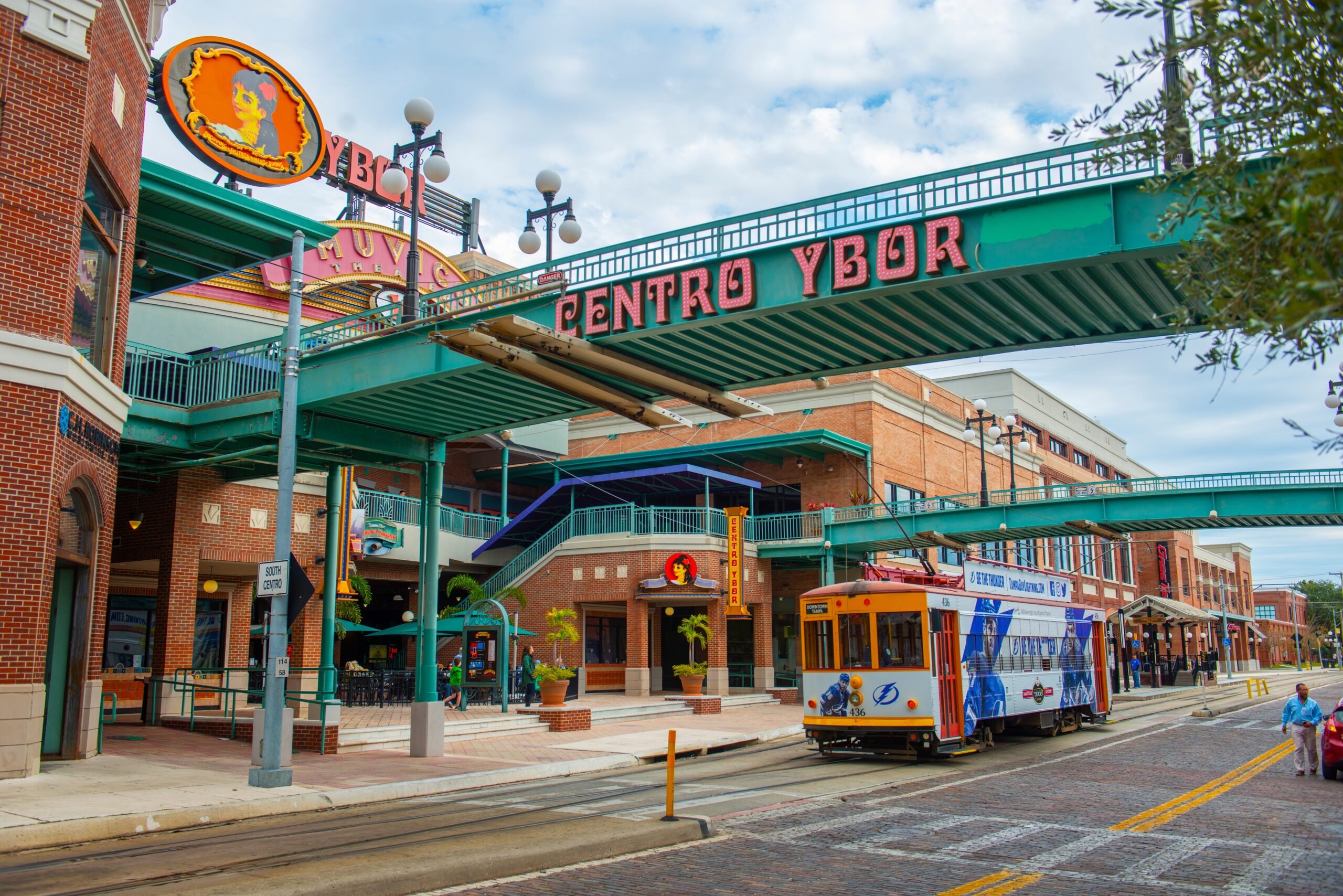 Teco Line Streetcar at Centro Ybor