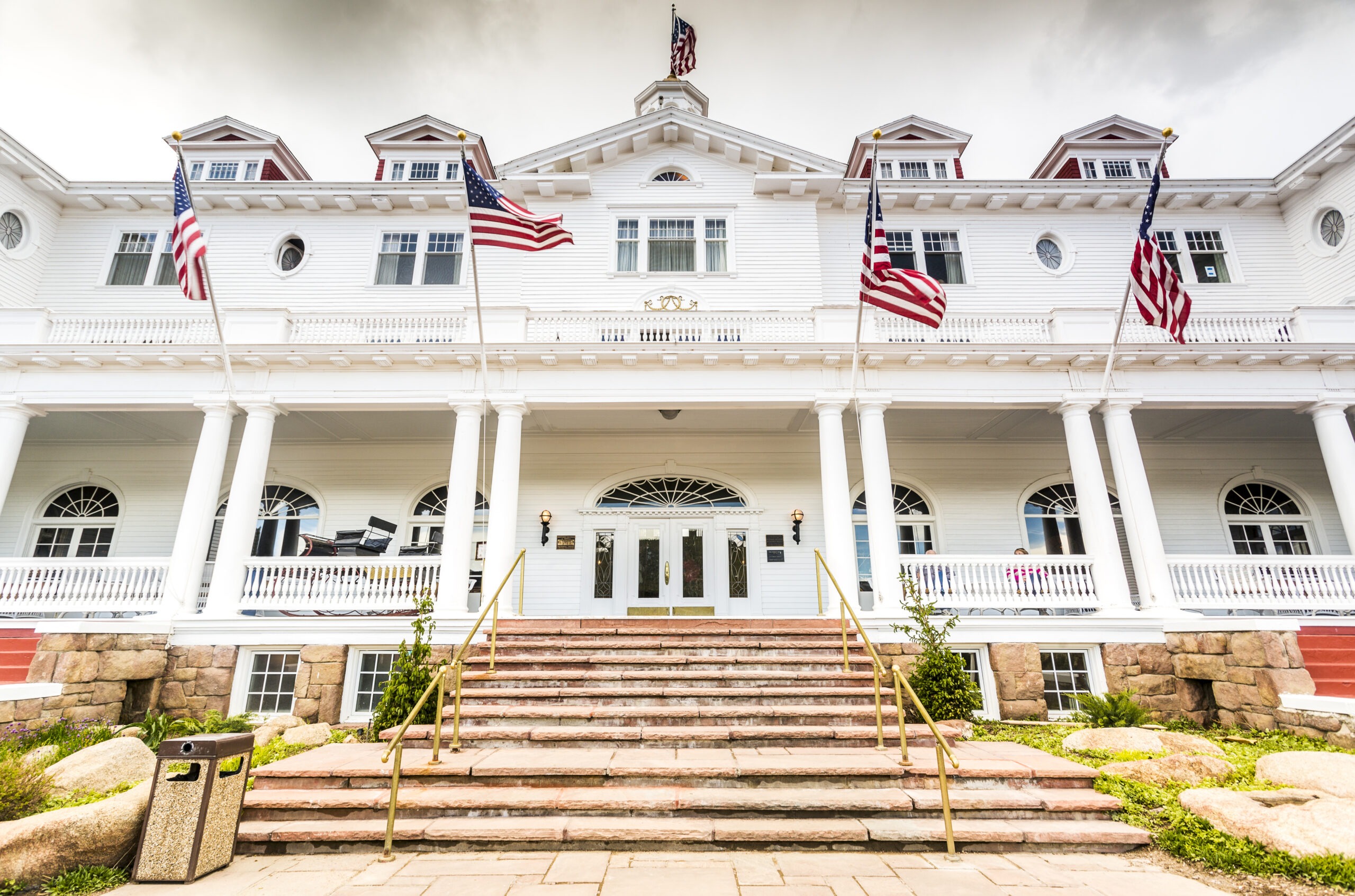 The Stanley Hotel entrance