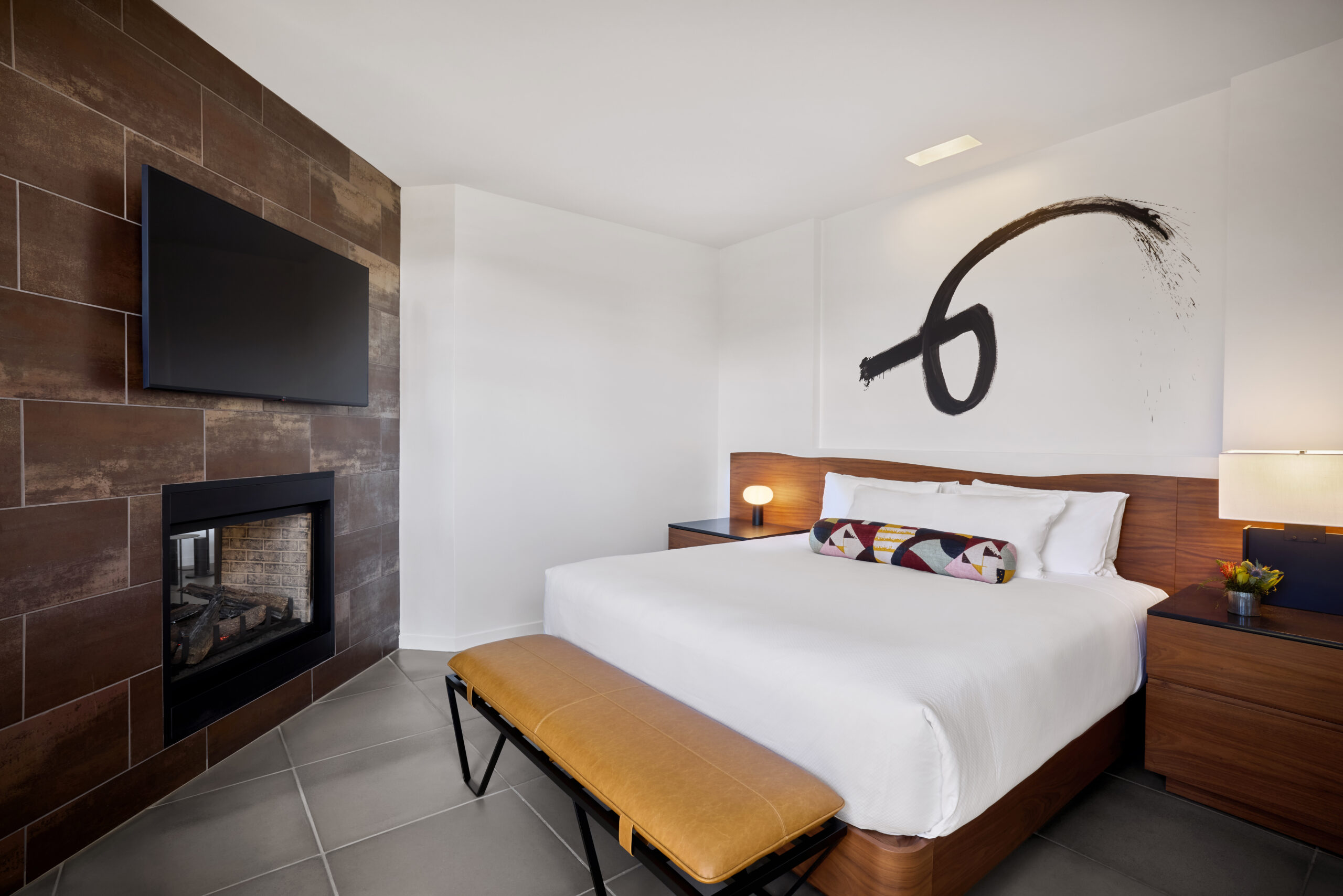 Guest room in Bardessono Hotel & Spa