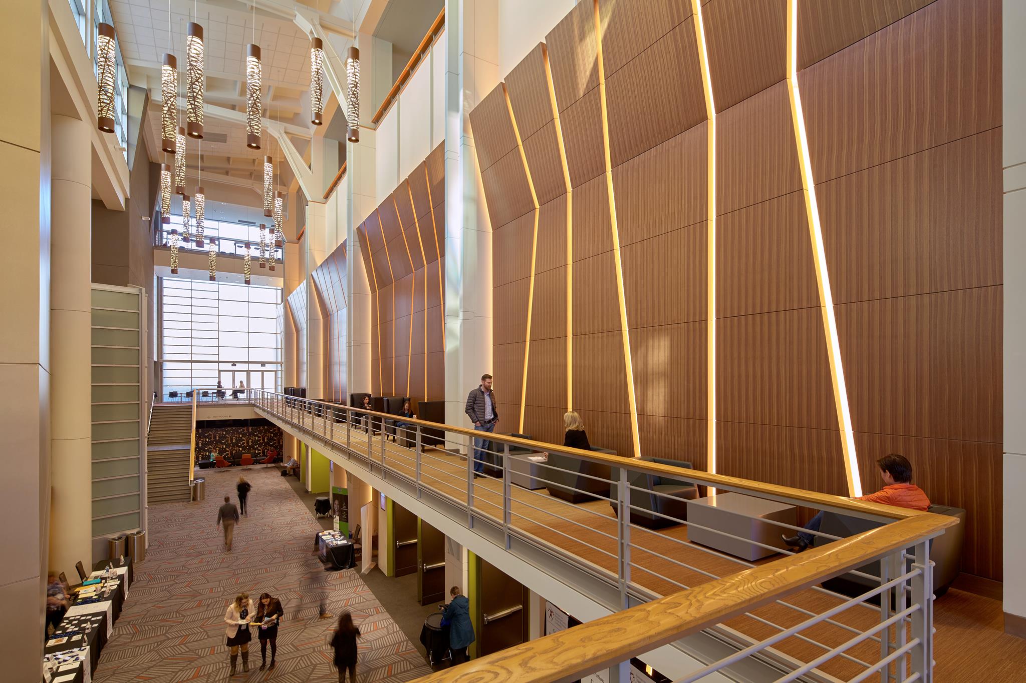 First and second floor at Meydenbauer Center