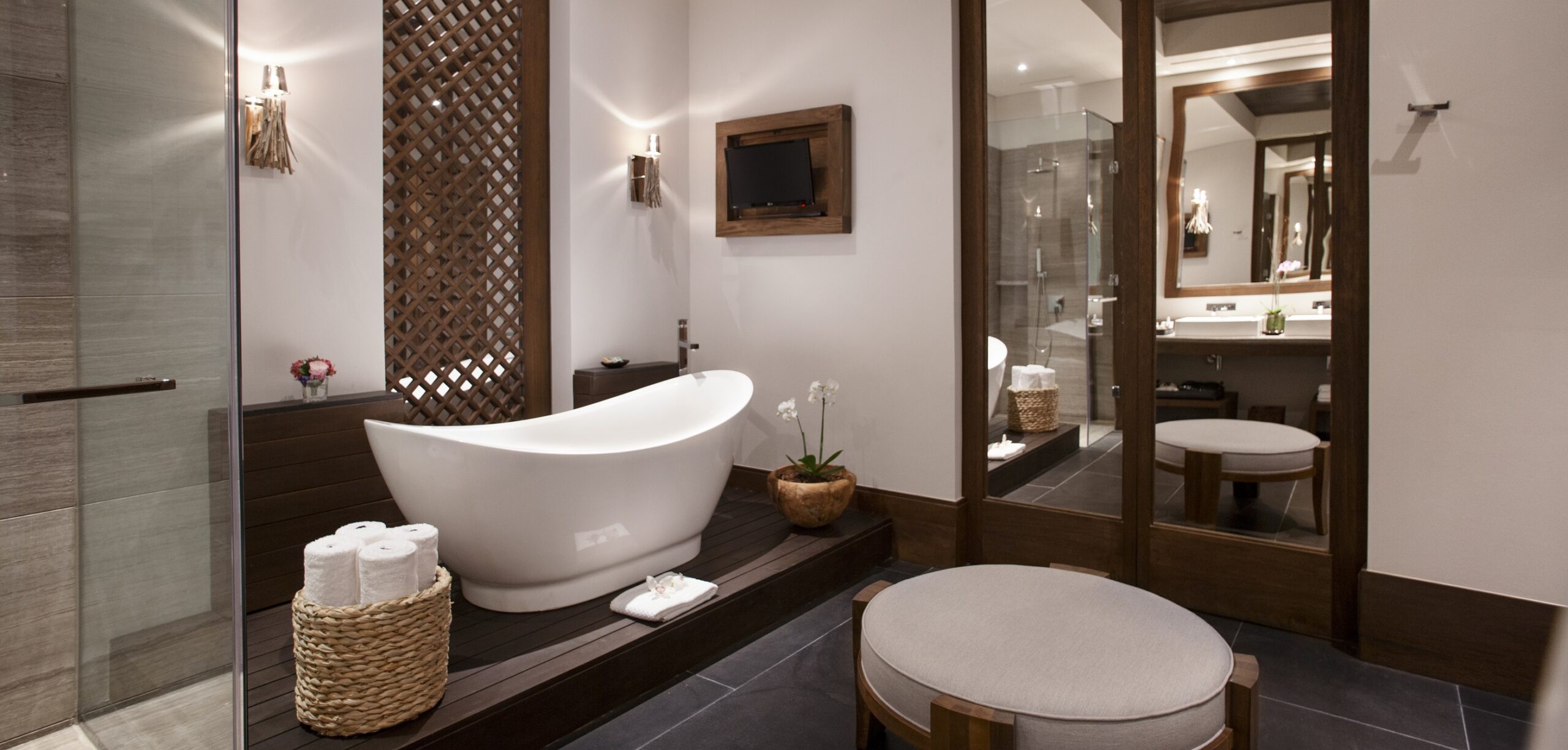 Bathroom at in room at NIZUC Resort and Spa